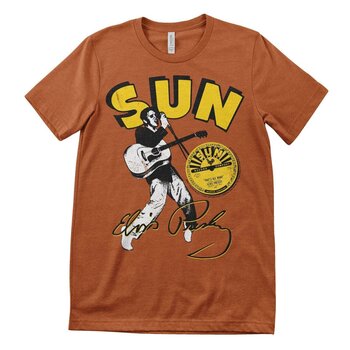 T-Shirt Elvis Presley Sun Records Burnt Orange XL T-Shirt - 1