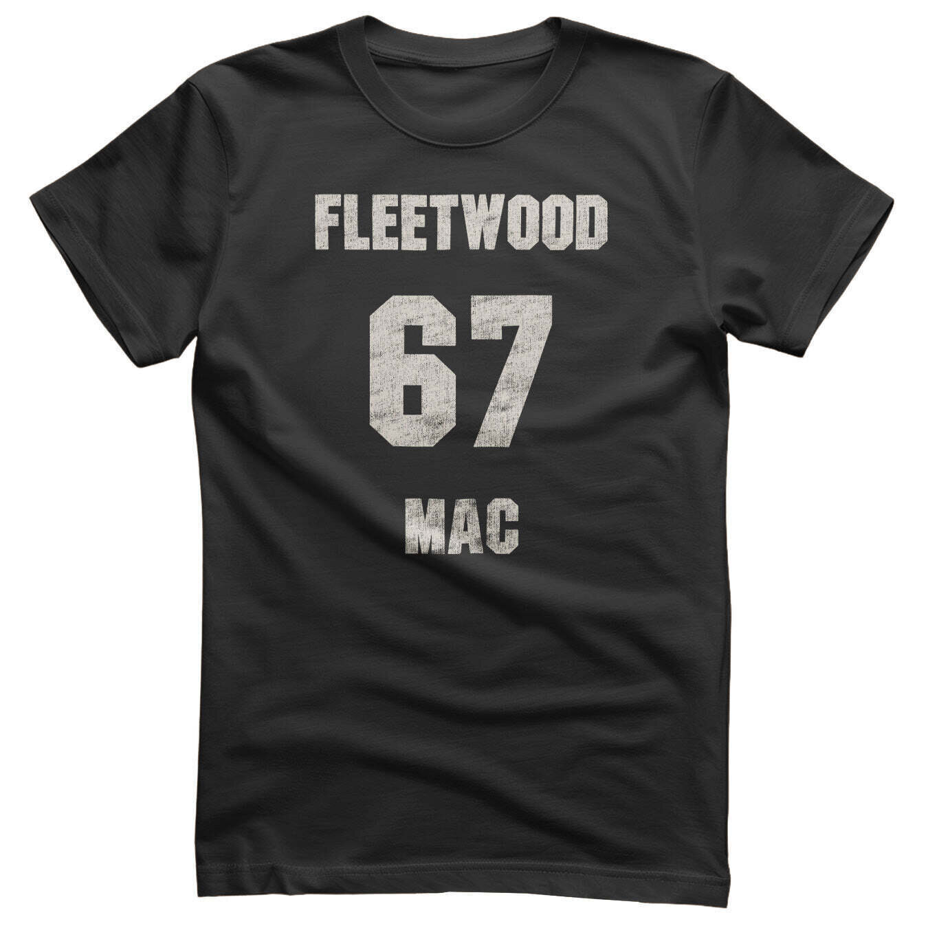Koszulka Fleetwood Mac 67 Distressed Black 5XL Koszulka