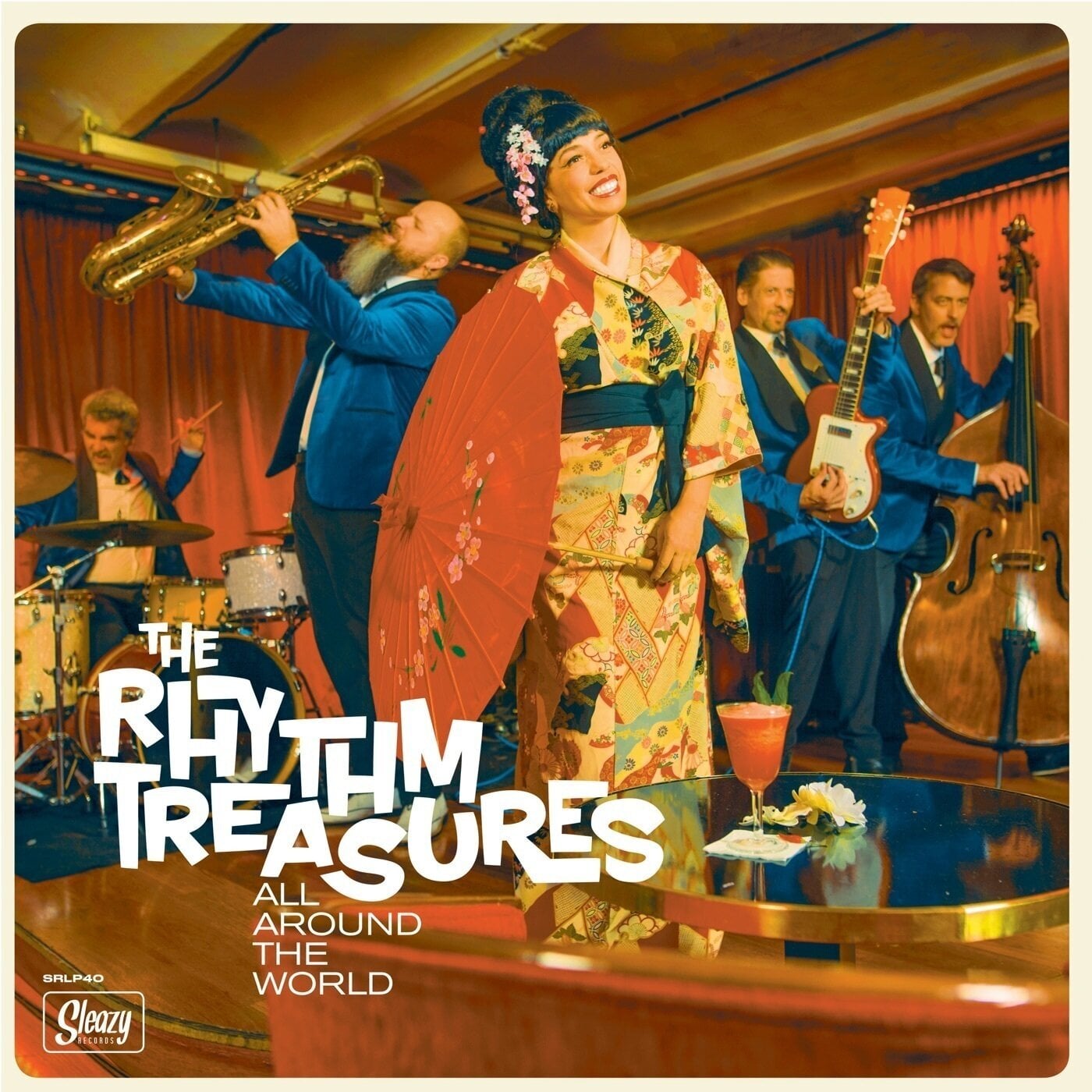 Vinyl Record The Rhythm Treasures - All Around The World (LP)