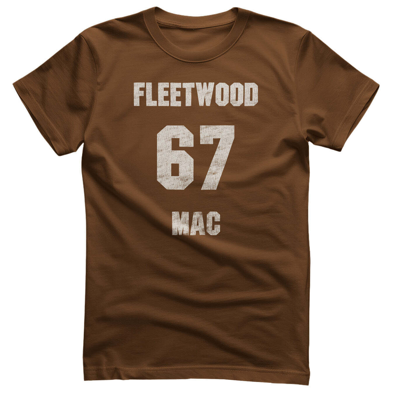 T-Shirt Fleetwood Mac 67 Distressed Brown L T-Shirt