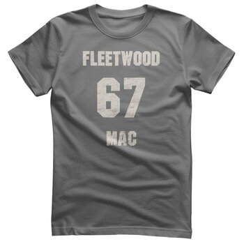 T-Shirt Fleetwood Mac 67 Distressed Dark Grey XL T-Shirt - 1