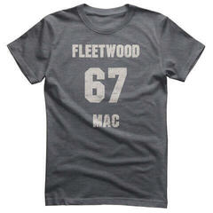 T-shirt Fleetwood Mac 67 Distressed Dark Heather S T-shirt