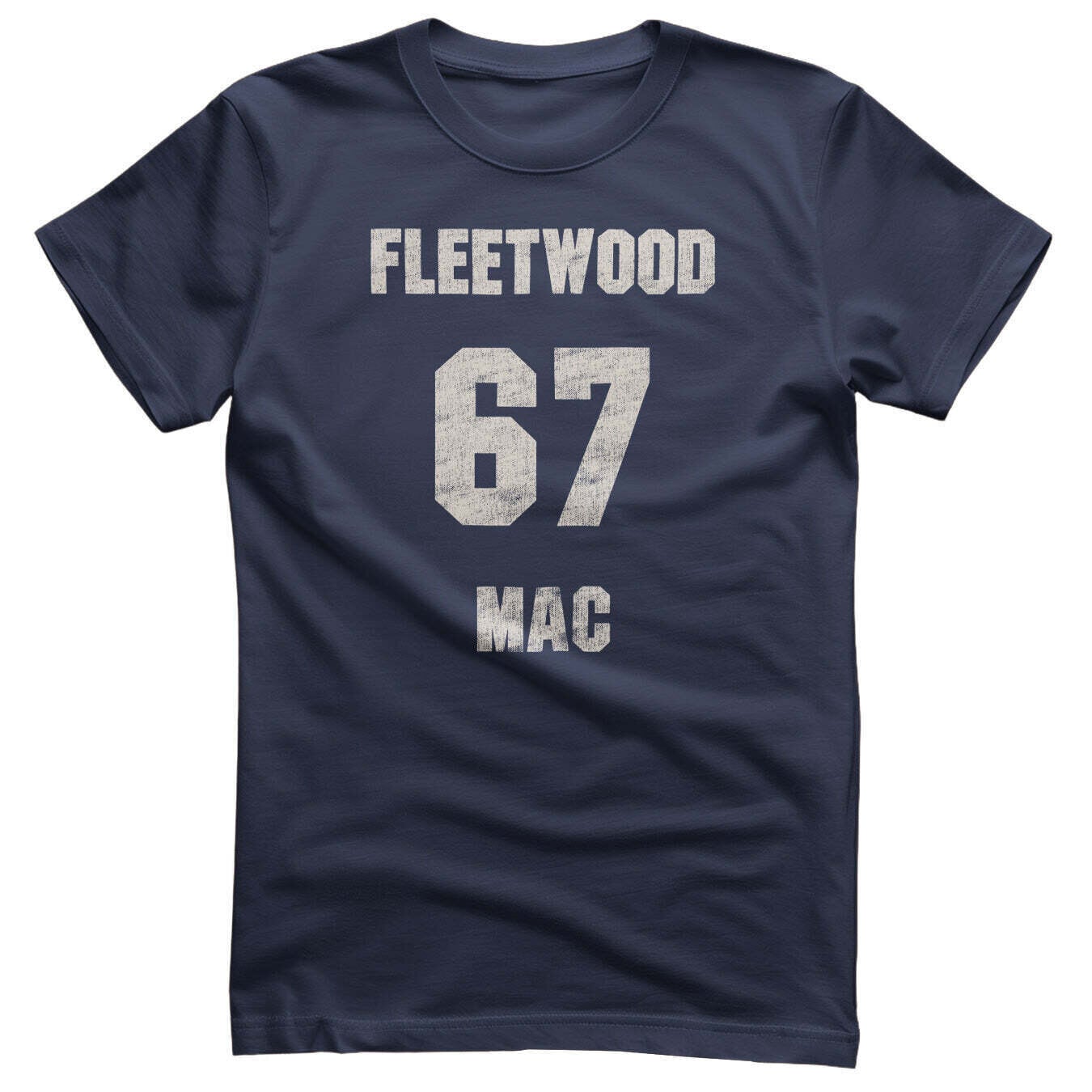 T-särk Fleetwood Mac 67 Distressed Navy 2XL T-särk
