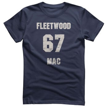 T-särk Fleetwood Mac 67 Distressed Navy 2XL T-särk - 1