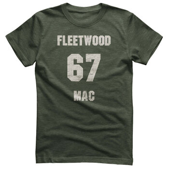 Maglietta Fleetwood Mac 67 Distressed Olive Heather XL Maglietta - 1