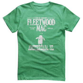 T-Shirt Fleetwood Mac Amsterdam 1970 Antique Irish Green XL T-Shirt - 1