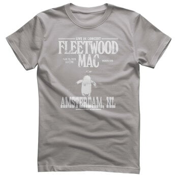 T-Shirt Fleetwood Mac Amsterdam 1970 Storm Grey S T-Shirt - 1