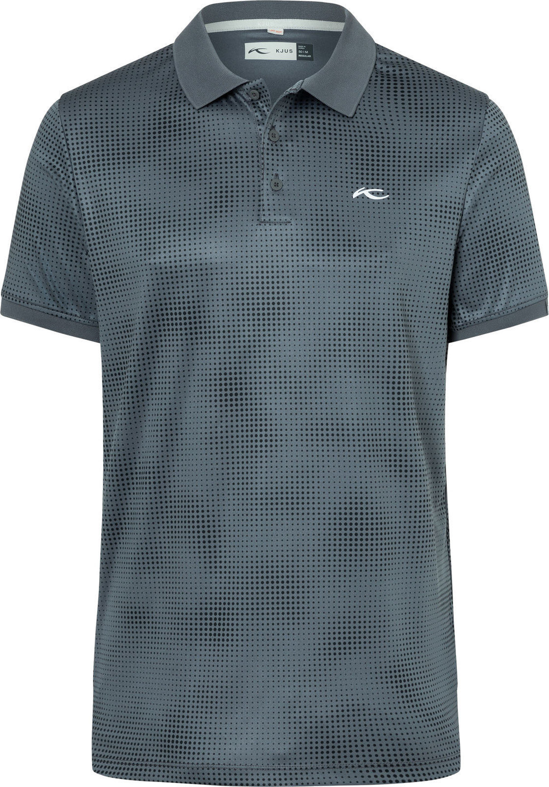 Polo Shirt Kjus Spot Printed Steel Grey 50