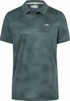 Риза за поло Kjus Spot Printed Steel Grey 50 - 1