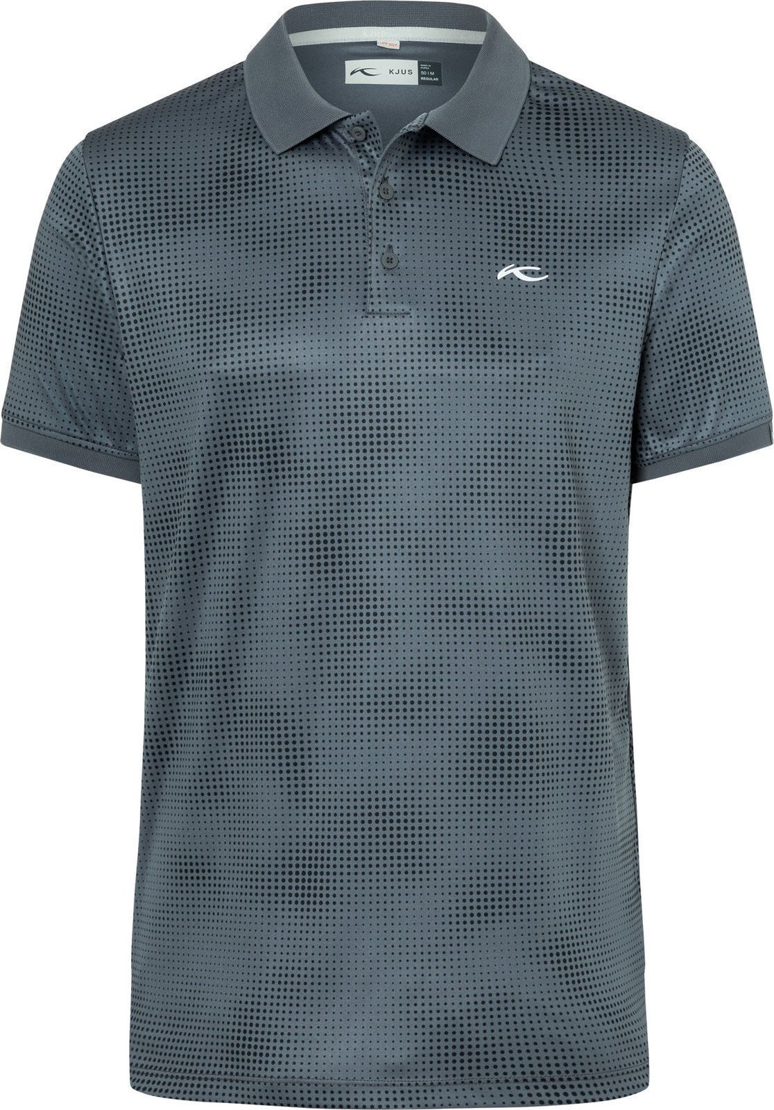 Polo-Shirt Kjus Spot Printed Steel Grey 52