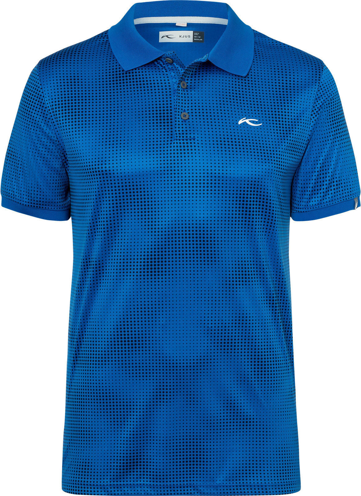 Chemise polo Kjus Spot Printed Pacific Blue 52