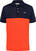 Polo košile Kjus Luan CB Atlanta Blue/Blood Orange 48