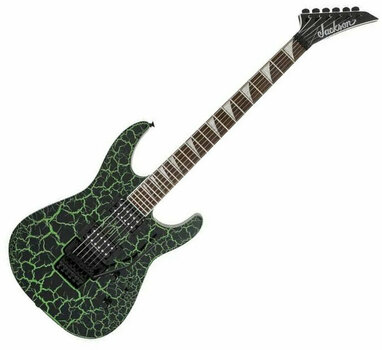 Električna gitara Jackson X Series Soloist SLX Crackle IL Green Crackle - 1
