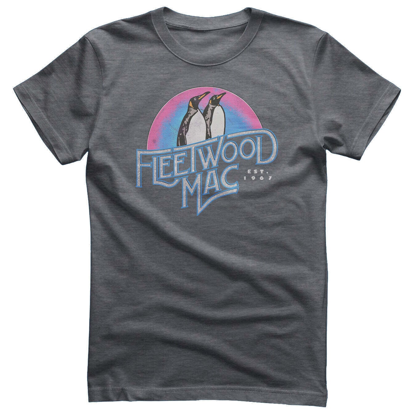Camiseta de manga corta Fleetwood Mac Est 1967 Dark Heather 2XL Camiseta de manga corta