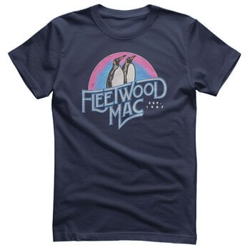Camiseta de manga corta Fleetwood Mac Est 1967 Navy 2XL Camiseta de manga corta - 1