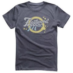 T-shirt Fleetwood Mac Fleetwood Mac Navy Heather S T-shirt