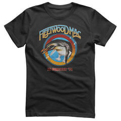 Koszulka Fleetwood Mac Live In Concert'74 Black 5XL Koszulka