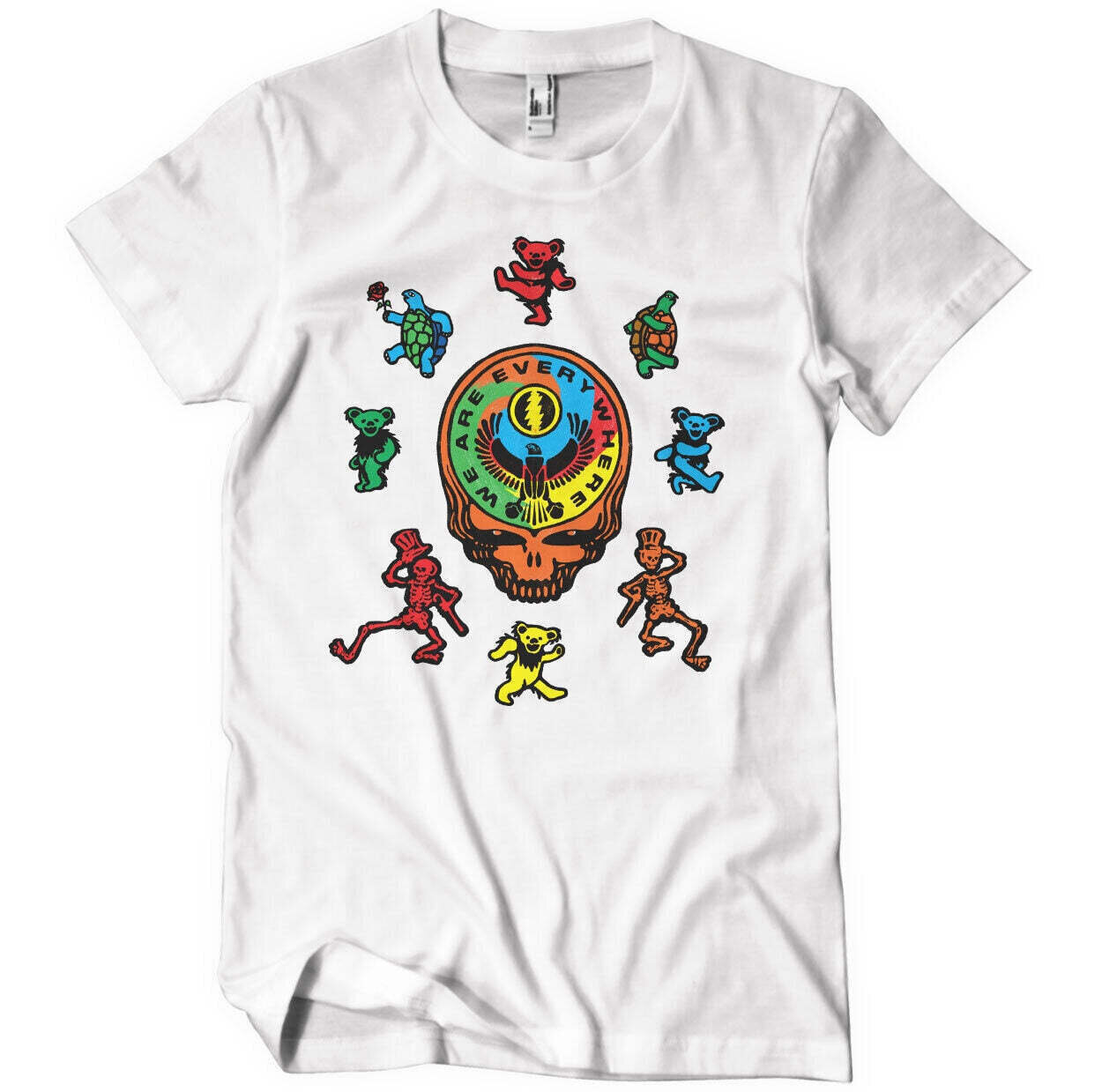 Camiseta de manga corta Grateful Dead Dead Egyptian White S Camiseta de manga corta