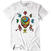 Camiseta de manga corta Grateful Dead Dead Egyptian White S Camiseta de manga corta