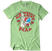 T-Shirt Grateful Dead Peace Mint Green XL T-Shirt