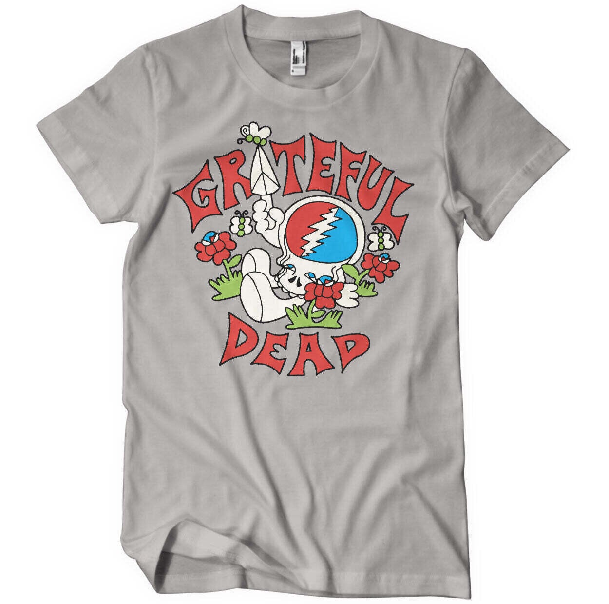 T-Shirt Grateful Dead Peace Storm Grey XL T-Shirt