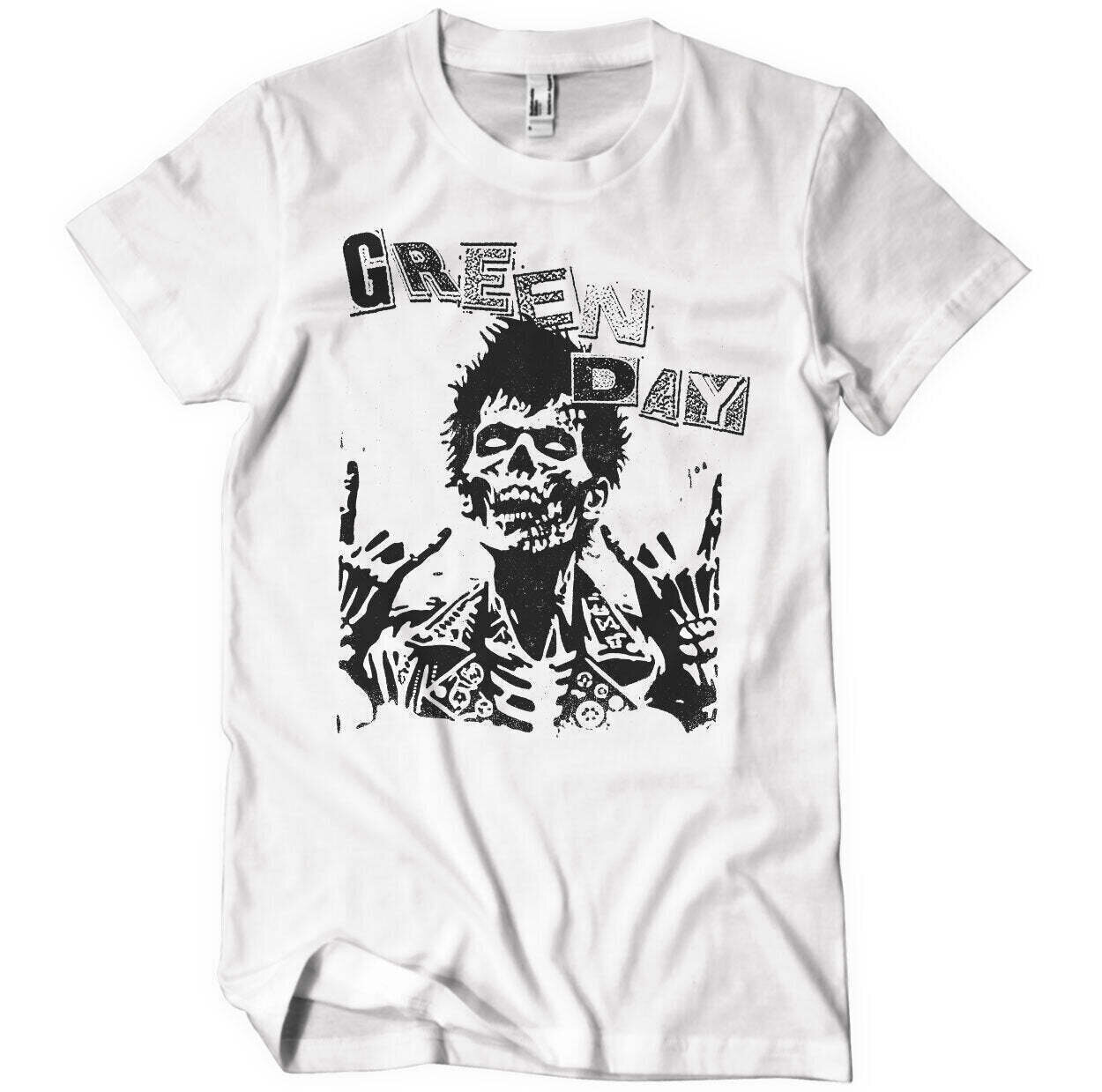 T-shirt Green Day Billy Joe Zombie White XL T-shirt