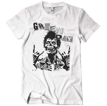 T-shirt Green Day Billy Joe Zombie White XL T-shirt - 1