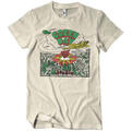 Green Day Dookie Doodle Khaki L T-Shirt