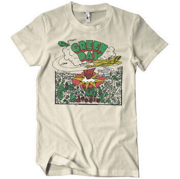 T-Shirt Green Day Dookie Doodle Khaki S T-Shirt - 1