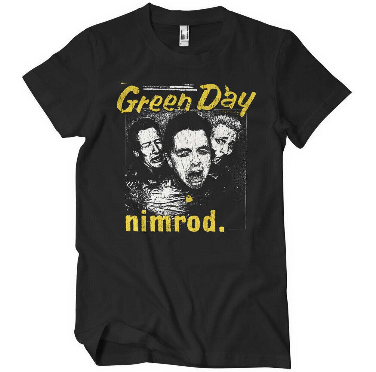 T-Shirt Green Day Nimrod Black L T-Shirt