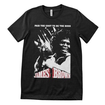 Shirt James Brown Cost To Be The Boss Black L Shirt - 1