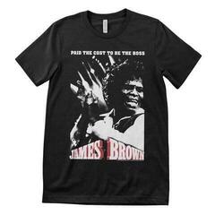 Skjorte James Brown Cost To Be The Boss Black S Skjorte