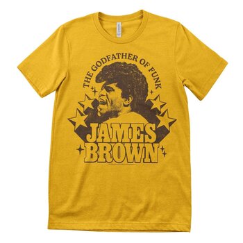 T-särk James Brown The Godfather Of Funk Gold 2XL T-särk - 1