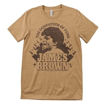 T-särk James Brown The Godfather Of Funk Old Gold 2XL T-särk - 1