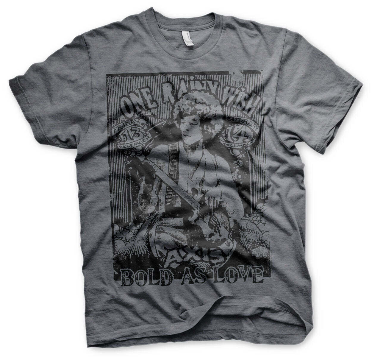 Риза Jimi Hendrix Bold As Love Dark Heather 2XL Риза