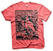 T-Shirt Jimi Hendrix Bold As Love Red Heather M T-Shirt
