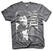 Shirt Jimi Hendrix Distressed Dark Grey L Shirt