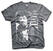 T-shirt Jimi Hendrix Distressed Dark Heather M T-shirt
