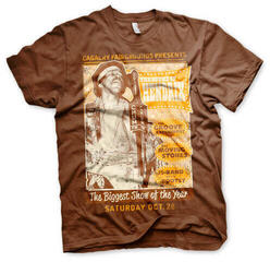 T-Shirt Jimi Hendrix The Sound Of Hendrix Poster Brown M T-Shirt