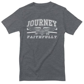 T-shirt Journey 1983 - Faithfully Dark Heather S T-shirt - 1