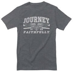 T-shirt Journey 1983 - Faithfully Dark Heather XL T-shirt