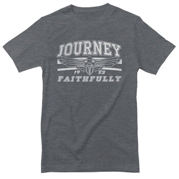 T-shirt Journey 1983 - Faithfully Dark Heather XL T-shirt - 1