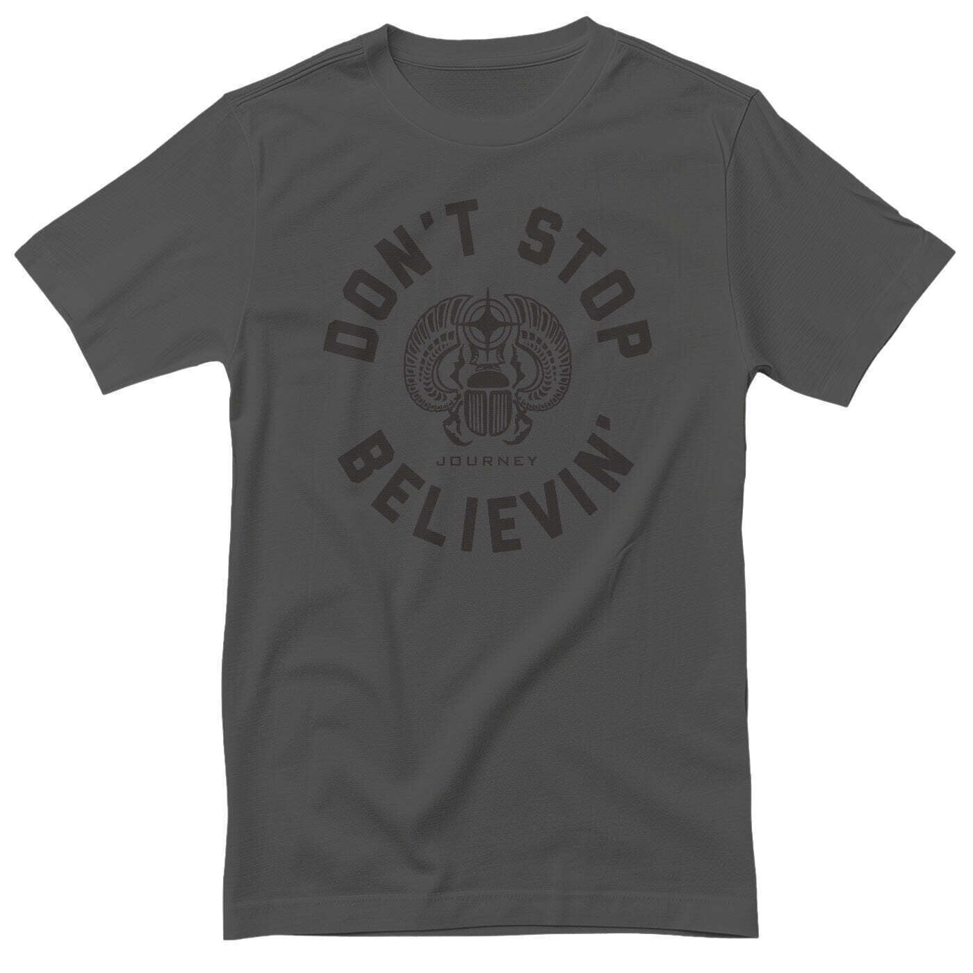 T-särk Journey Don't Stop Believin' Circle Dark Grey 2XL T-särk