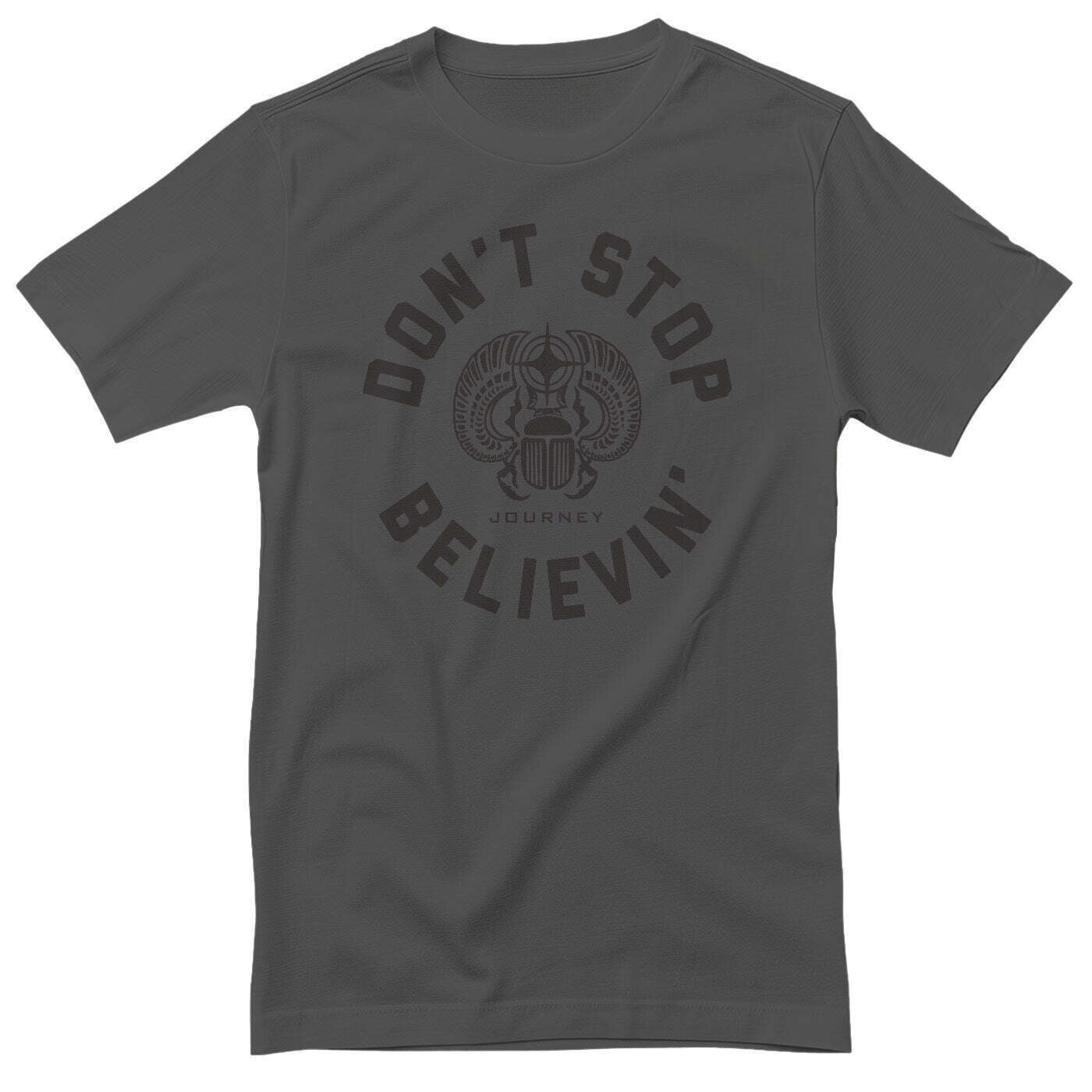 T-Shirt Journey Don't Stop Believin' Circle Dark Grey M T-Shirt