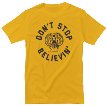 T-Shirt Journey Don't Stop Believin' Circle Gold S T-Shirt - 1