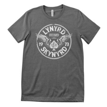 T-Shirt Lynyrd Skynyrd 1973 Circle Patch Dark Grey S T-Shirt - 1