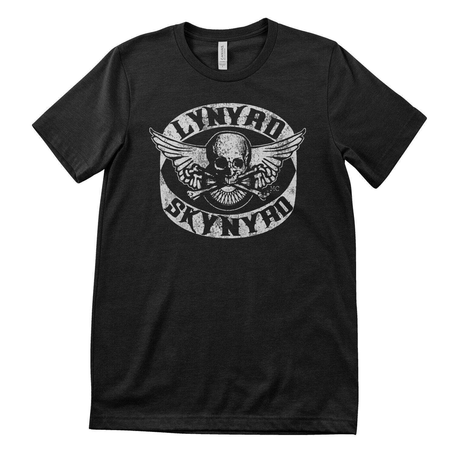 T-shirt Lynyrd Skynyrd Biker Patch Black M T-shirt