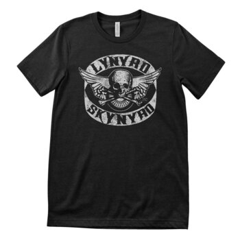 Skjorte Lynyrd Skynyrd Biker Patch Black S Skjorte - 1