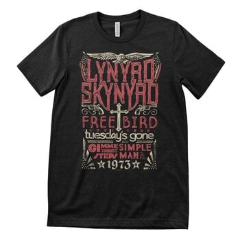 Skjorte Lynyrd Skynyrd Free Bird Black 4XL Skjorte - 1