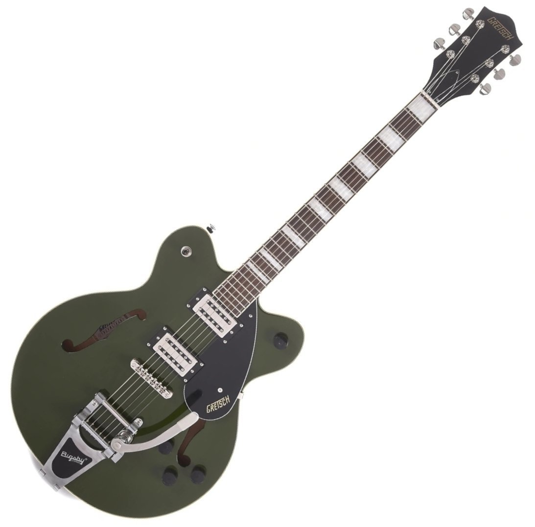 Halvakustisk gitarr Gretsch G2622T Streamliner CB IL Torino Green